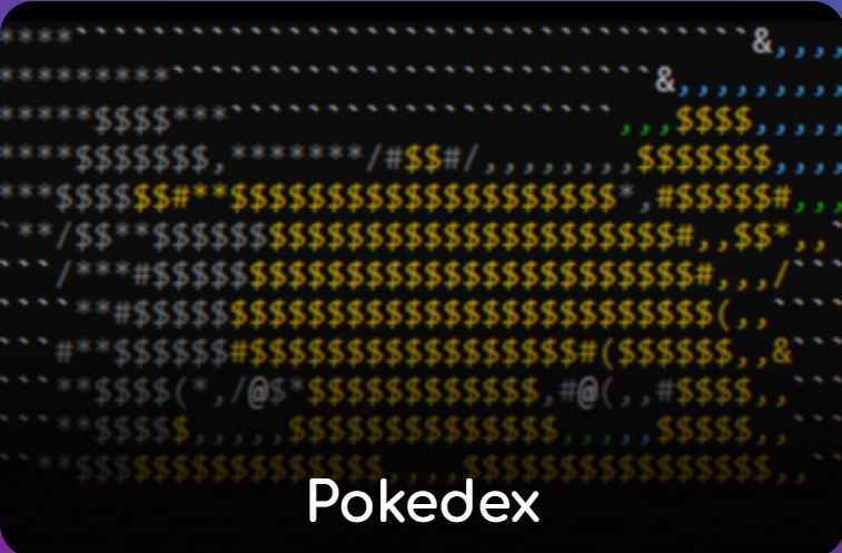 PokeDex CLI project screenshot